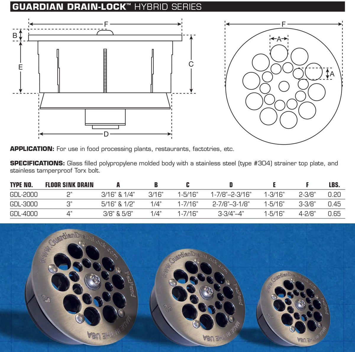 Guardian Drain-Lock Flat