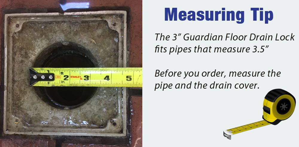 Guardian FLOOR Drain-Lock Round