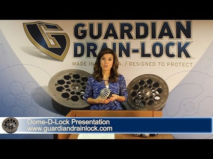 Guardian Dome D-LOCK Locking Dome Drain Lock