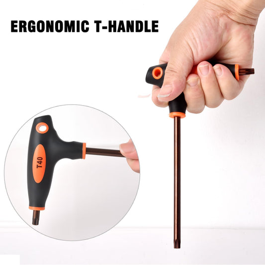 T-Handle Wrench for T40-Security Torx Drain Lock