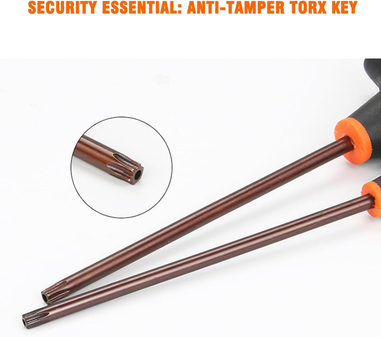 T-Handle Wrench for T45-Security Torx Drain Lock