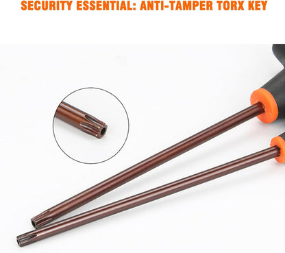 T-Handle Wrench for T45-Security Torx Drain Lock
